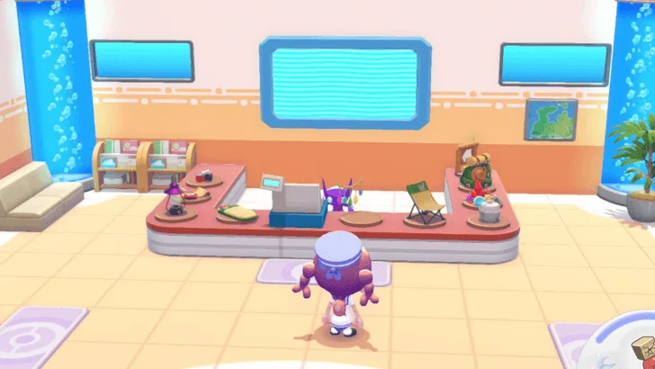 キャンプテーマのアイテムを入手