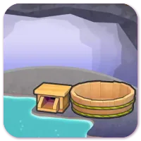 Harmonious hot spring habitat