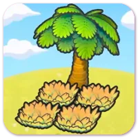 Tree-shaded Yellow tall grass