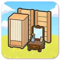 Private makeup stand